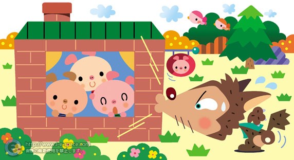 三匹の子豚 The Three Little Pigs Japaneseclass Jp